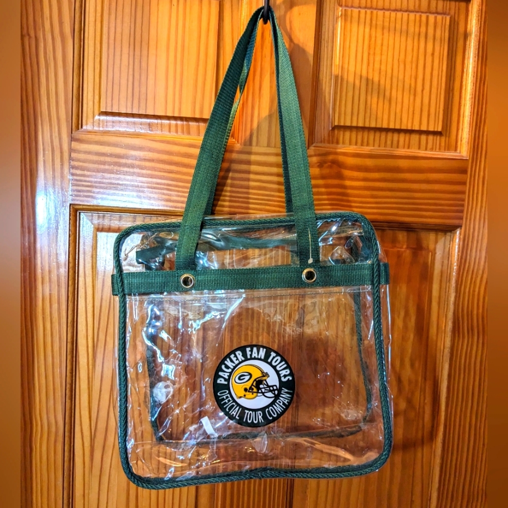 Green Bay Packers, stadium bag 12 X 12 X 5 inches wide.